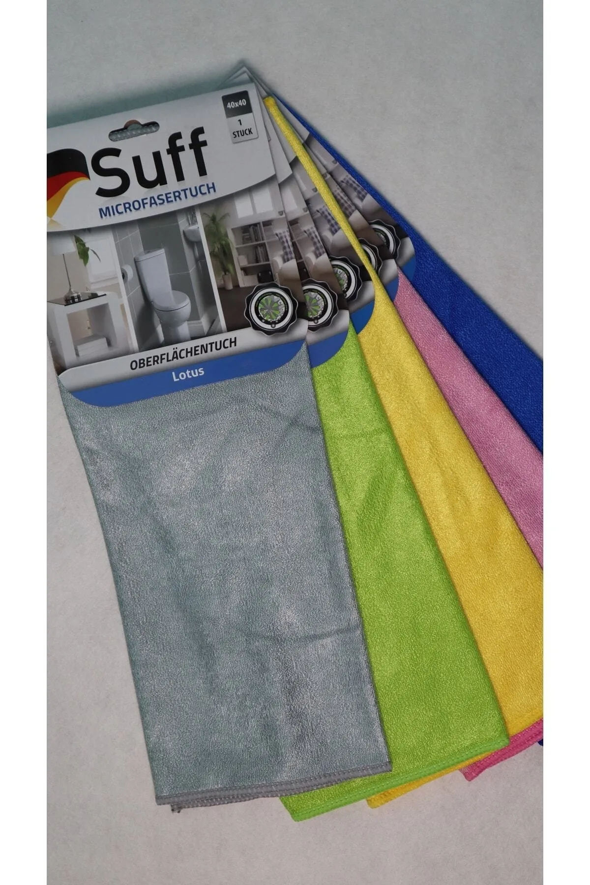 Suff Lotus Mikrofiber Temizlik ve Parlatma Bezi 50x70 cm 1 adet 