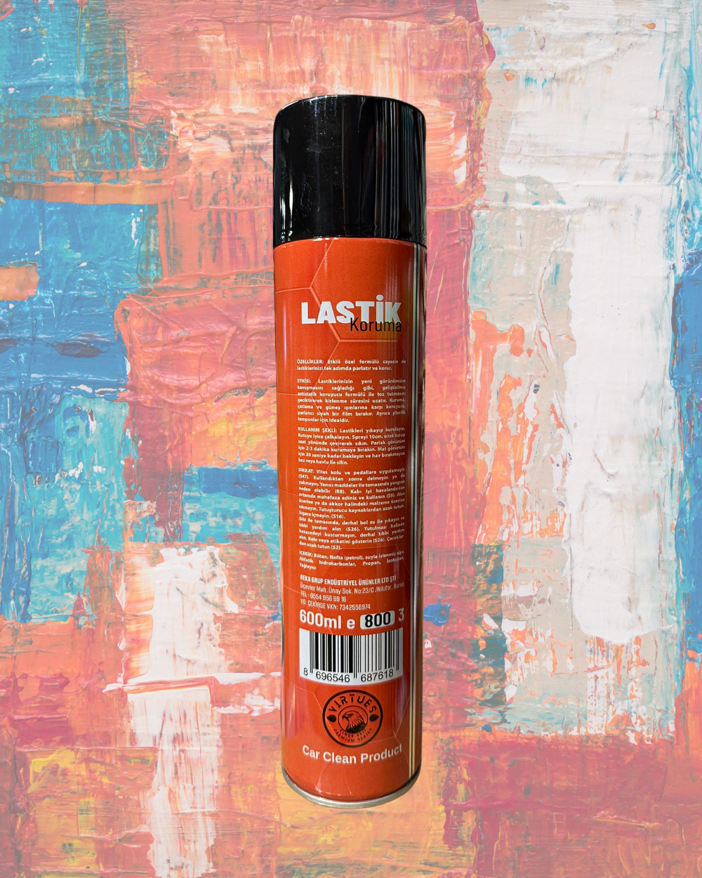 Virtues Premium DTS Lastik Parlatıcı Sprey 600ml