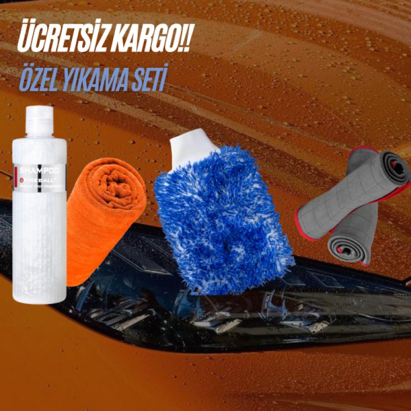 Premium Yıkama Seti 4 Parça Fireball+Virtues+Cartainer