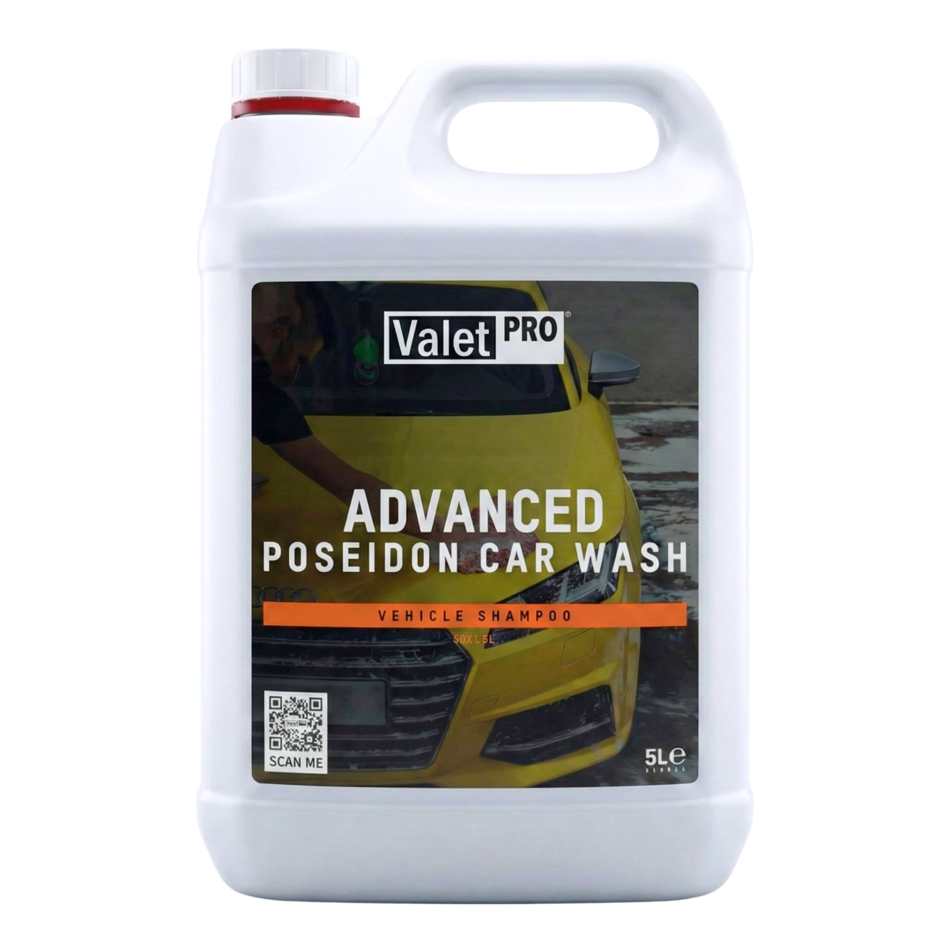 Valet Pro Advanced Poseidon - Cilalı Parlatıcı Şampuan 5Lt