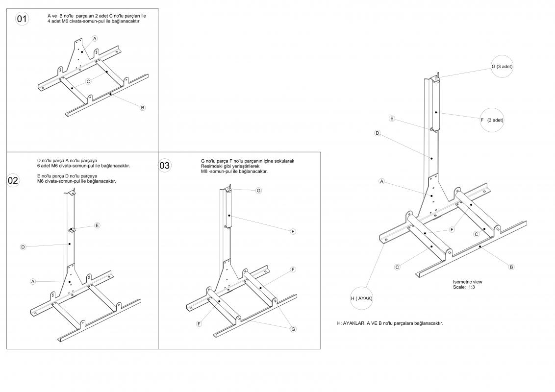 VIRTUES WHEEL STAND (JANT TEMİZLEME STANDI)