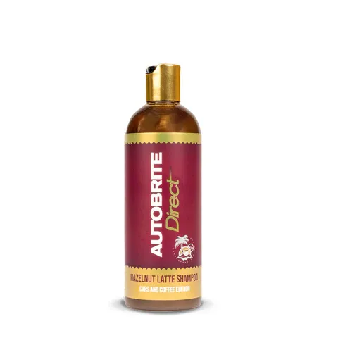 AUTO BRITE HAZELNUT LATTE CAR SHAMPOO 500ML.