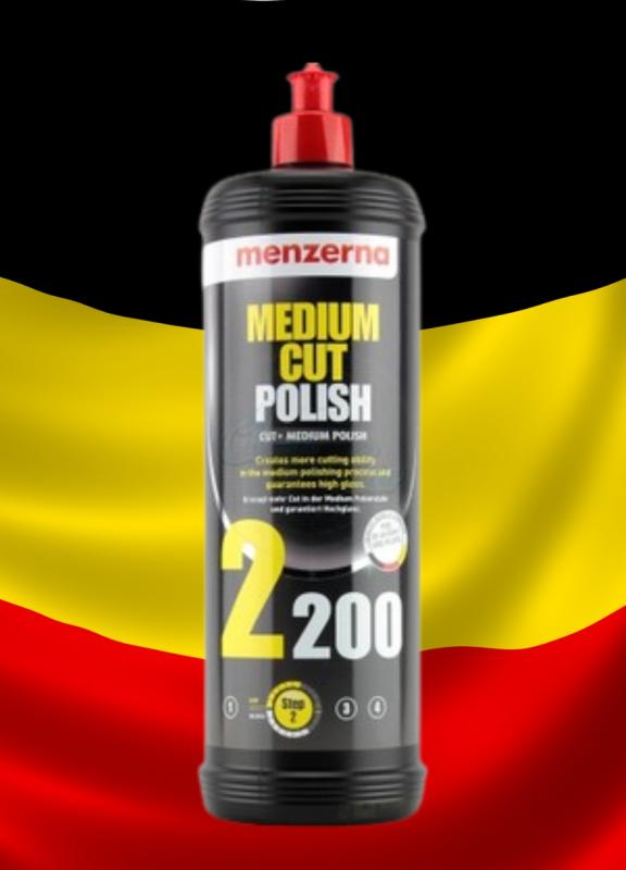 Menzerna 2200 Medium Cut Polish - İnce Çizik Alıcı ve Hare Giderici Cila 1Lt