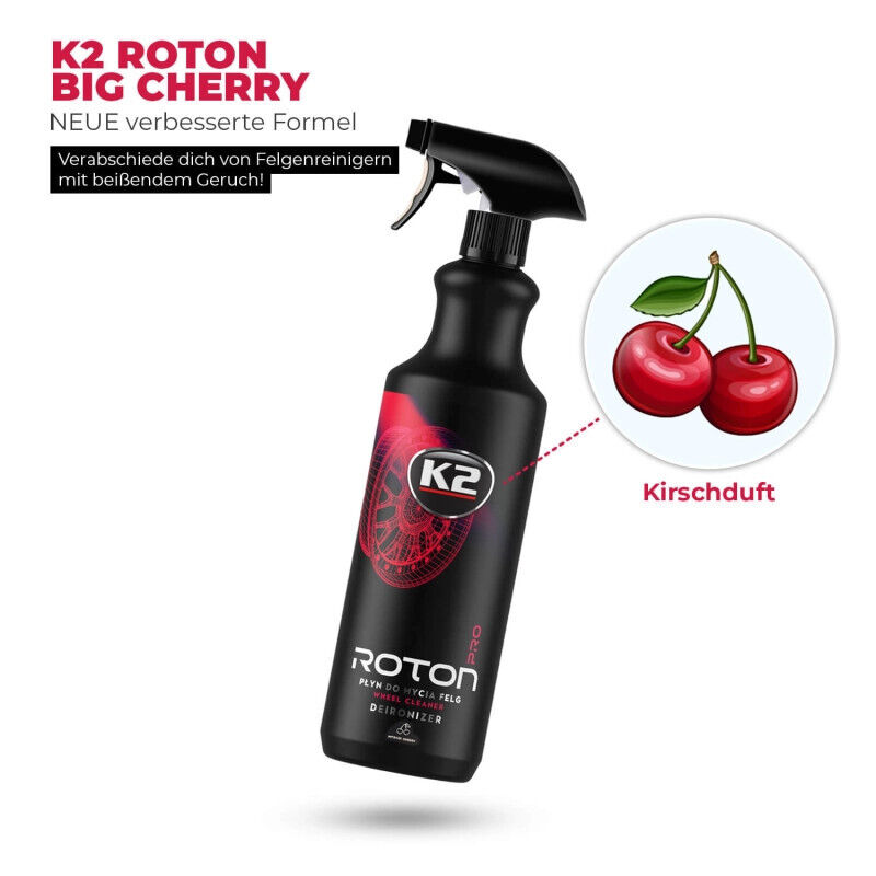 K2 Roton Pro Cherry 1L Kiraz Kokulu Demirtozu Sökücü Jel