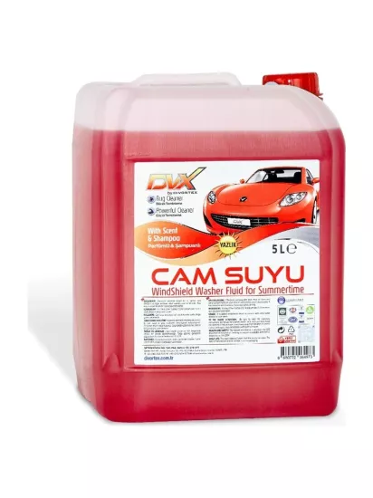 Divortex Şampuanlı Yazlık Cam Suyu 5 lt