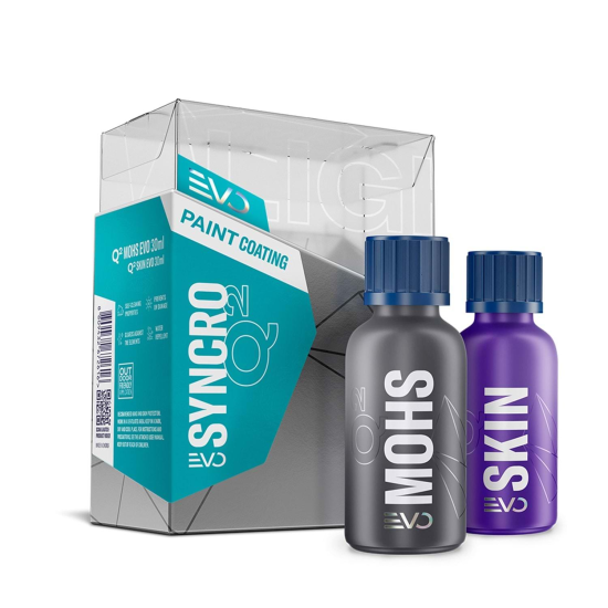 GYEON Q² Syncro EVO Light Box Çift Katman Seramik Kaplama - 50 Ml + 50 Ml