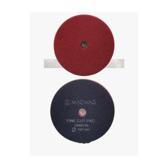 MACWAG ORBİTAL 150 MM BORDO İNCE PASTA SÜNGERİ