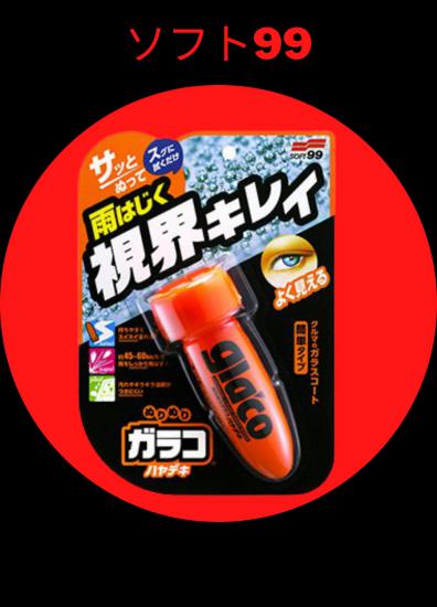 Soft99 Yagmur Su Kaydırıcı - GlacoRoll On 75ml