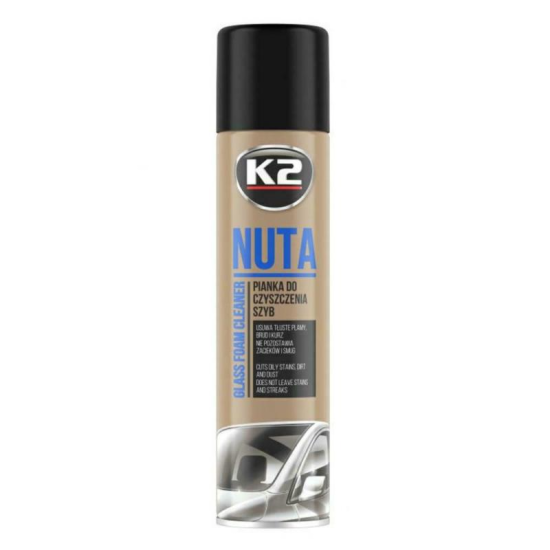 K2 Nuta Cam Temizleme Köpüğü 600ml K2 Nuta Cam Temizleme Köpüğü 600ml