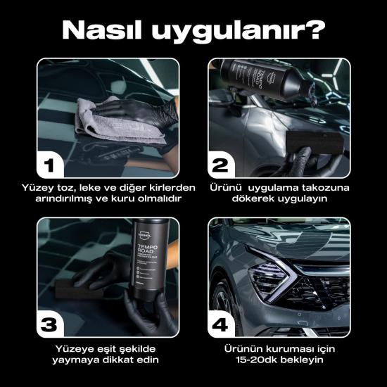 TempoRoad Geçici Araç ve Boya Koruyucu Film-500 mL
