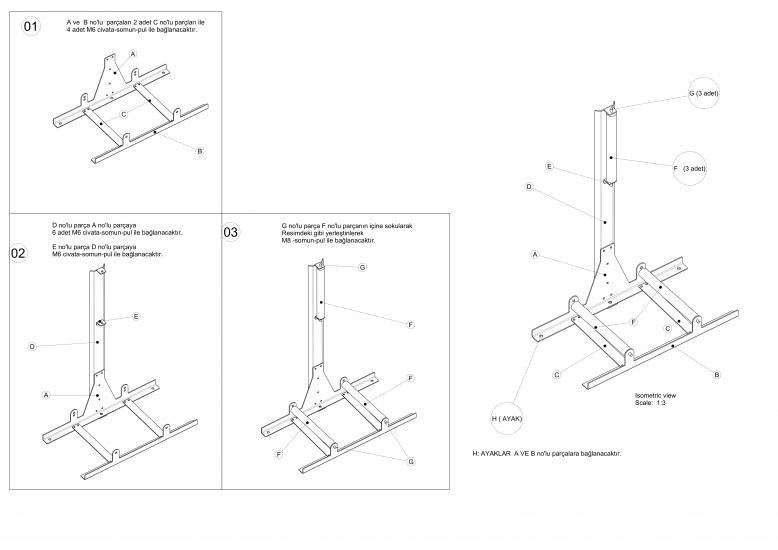 VIRTUES WHEEL STAND (JANT TEMİZLEME STANDI)