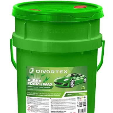 Alpha Foam ph nötr Cilalı Oto Şampuanı Kova 20 lt