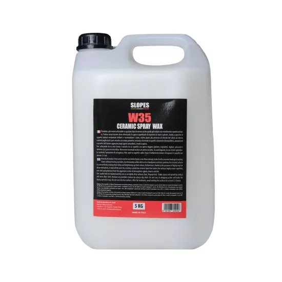 Slopes W35 Seramik İçerikli Hızlı Cila 5lt.