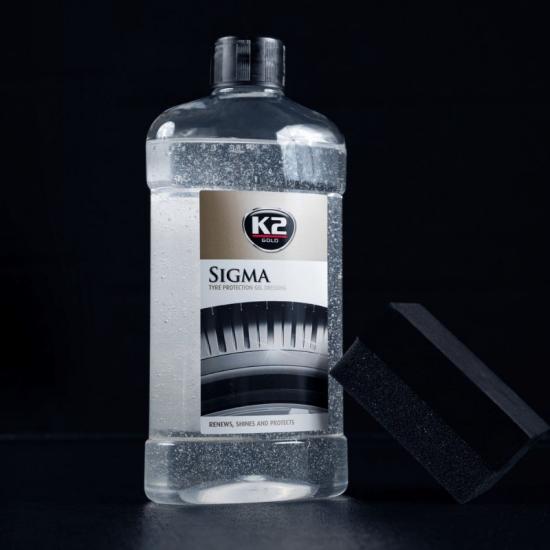 K2 SIGMA 500ML Lastik Parlatıcı Jel