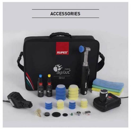 Rupes İbrid Nano Polisher Şarjlı Mini Polisaj Makinası