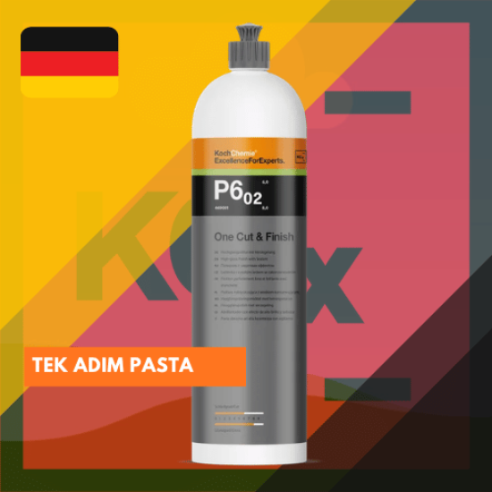 Koch Chemie ONE CUT & FINISH - P6.01- TEK ADIM PASTA CİLA  1 LT