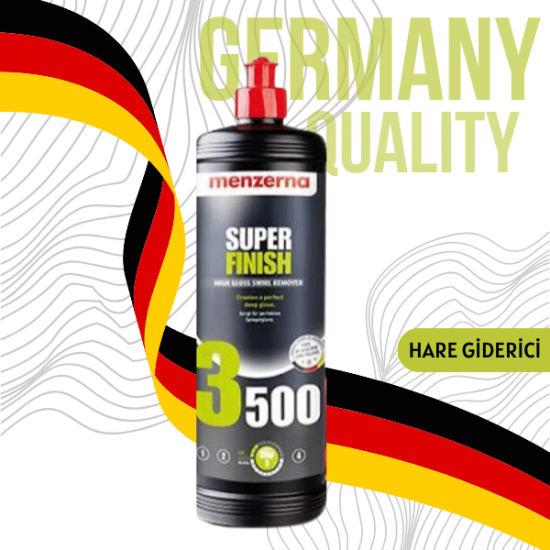 Menzerna 3500 Super Finish Plus Hare Giderici 1 Lt