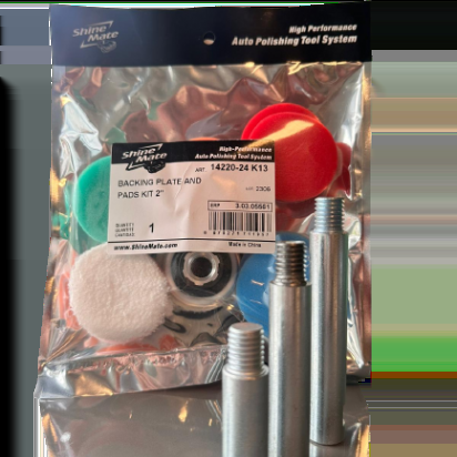 16 Parça Shinemate 50 mm keçe sünger seti