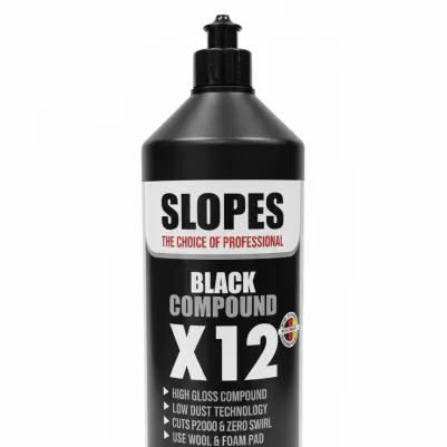 SLOPES X12 SİYAH TEK ADIM PASTA 1LT
