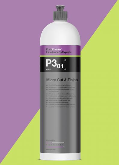 Koch Chemie P3.01 MİCRO CUT & FİNİSH CARNAUBA BOYA KORUYUCU 1 LT