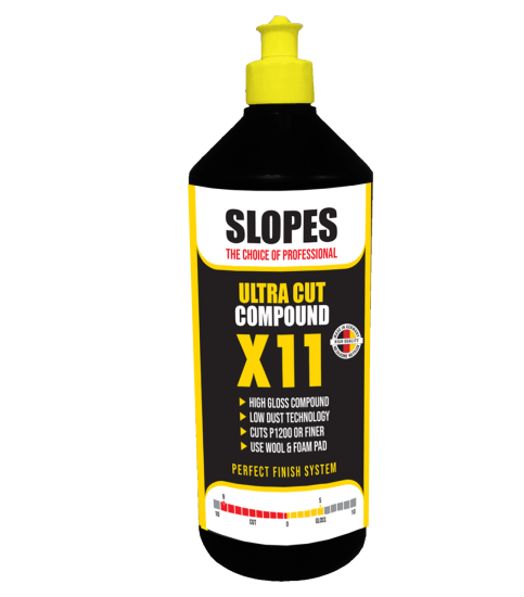 Slopes X11 Agresif Çizik Çıkarıcı Pasta 1lt