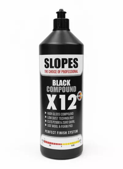 SLOPES X12 SİYAH TEK ADIM PASTA 1LT