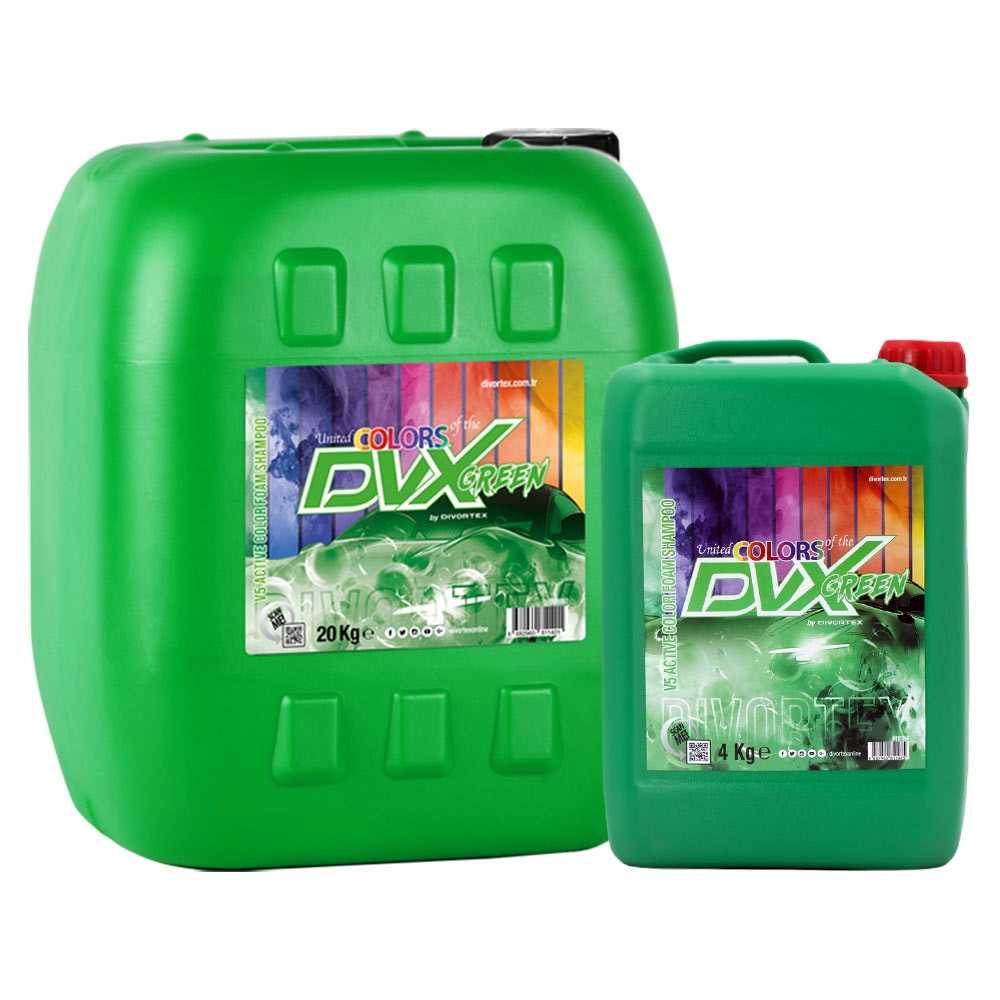 United Colors of The DVX Green (Renkli oto yıkama şampuanı)