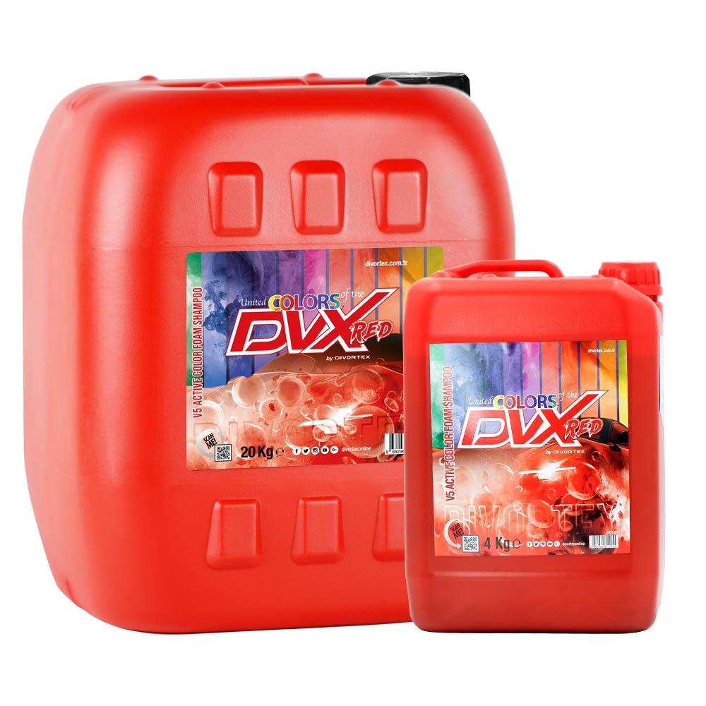 United Colors of The DVX Red(Renkli oto yıkama şampuanı)