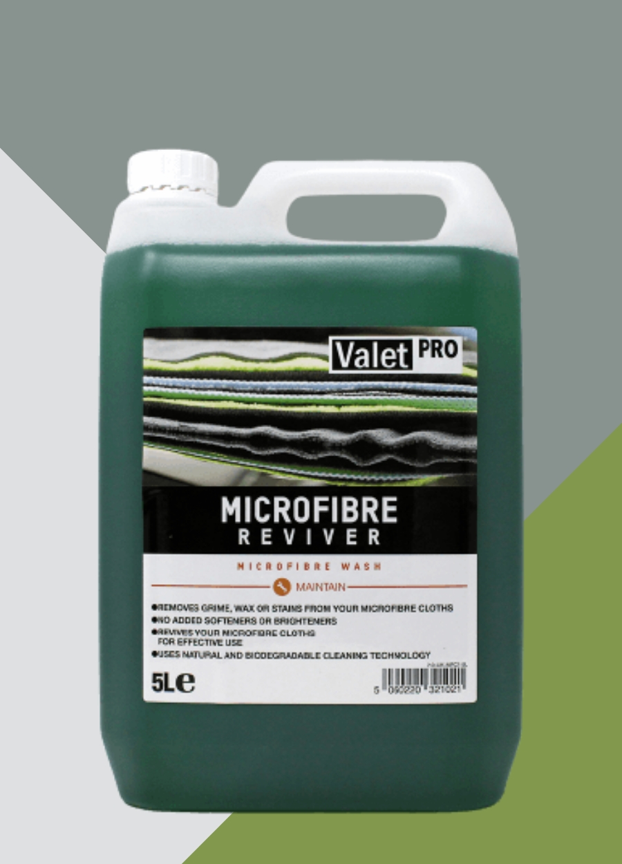Valet Pro Microfibre Reviver Mikrofiber Bez Yıkama Şampuanı 5lt.