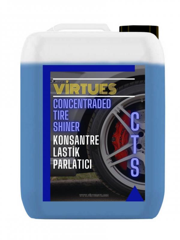 VIRTUES CTS KONSANTRE LASTİK PARLATICI JEL 6KG.