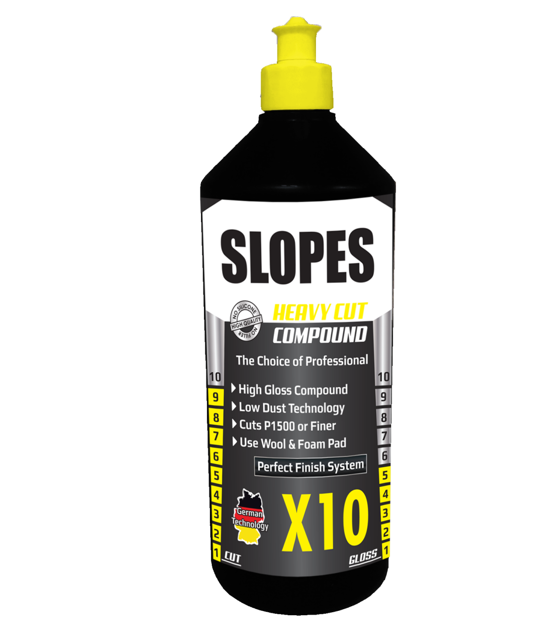 Slopes X10 Agresif Çizik Çıkarıcı Pasta 1lt