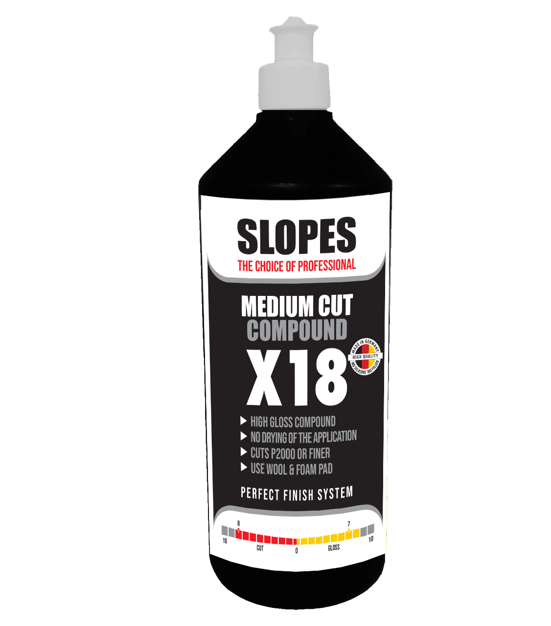 Slopes X18 Çizik Çıkarıcı İnce Pasta 1lt